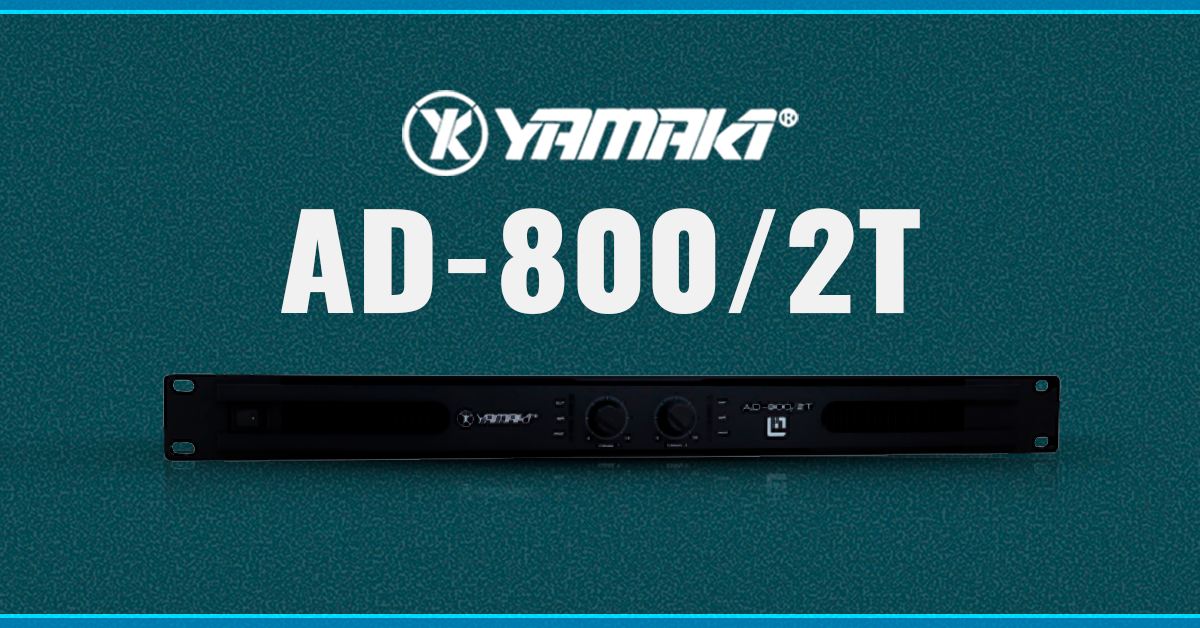 En este momento estás viendo Amplificador de potencia Yamaki AD-800/2T